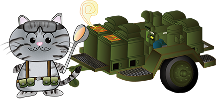 「陸自調査団」キャラクター2 「陸自調査団」キャラクター2